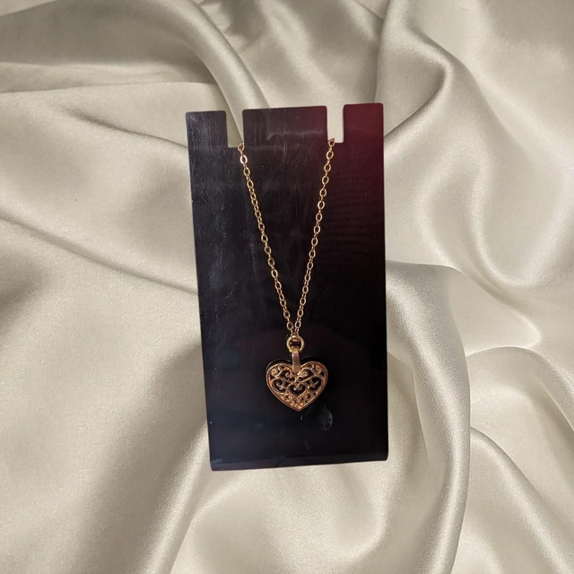 Collier coeur simple 