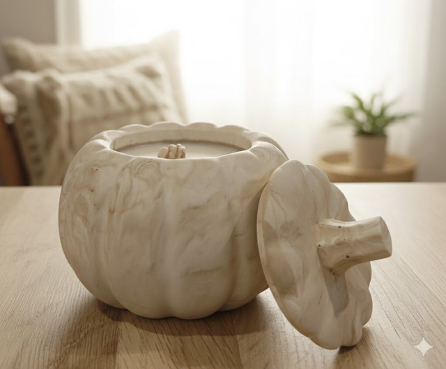 Bougie parfumée "Pumpkin" - Citrouille givrée
