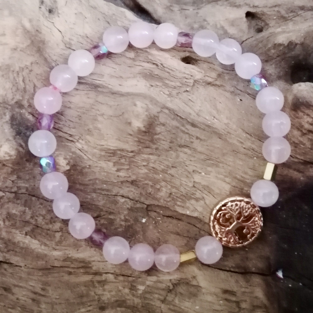 Bracelet Quartz rose