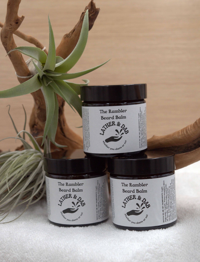 Beard Balm : The Rambler Fresh Citrus &amp; Forest Beard Balm (Cypress, Lemon &amp; Peppermint)