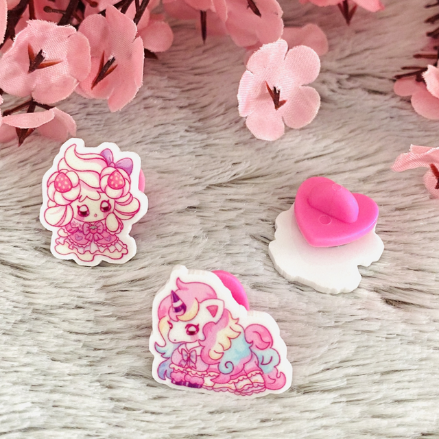 💖 Lot 3 pins Pookies - Kawaii Lolita 💖
