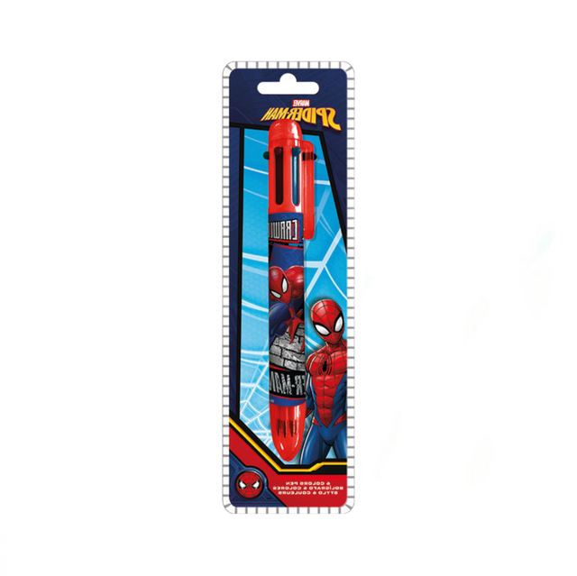 SPIDERMAN 6 COLOUR PEN