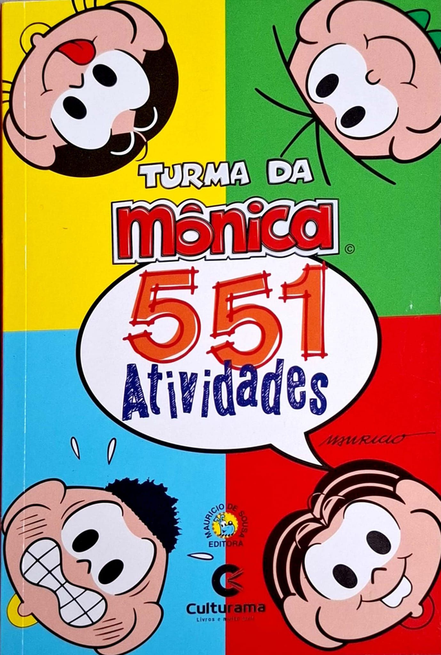551 Atividades - Turma da Mônica