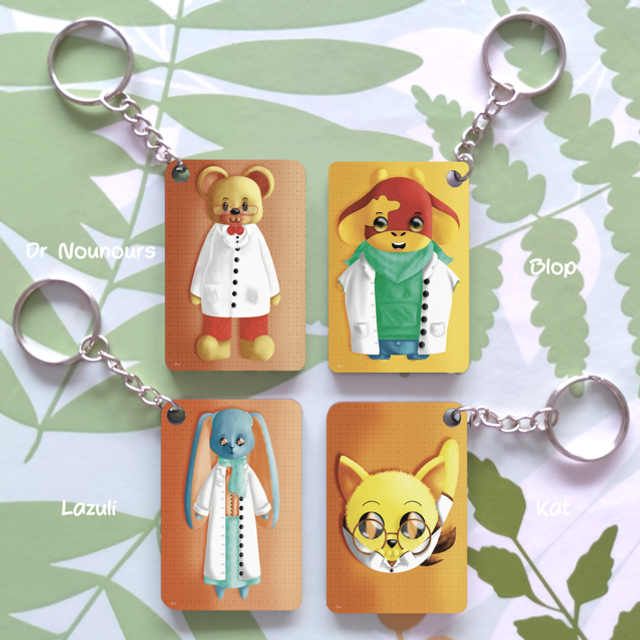 Dr Nounours - Porte-clés