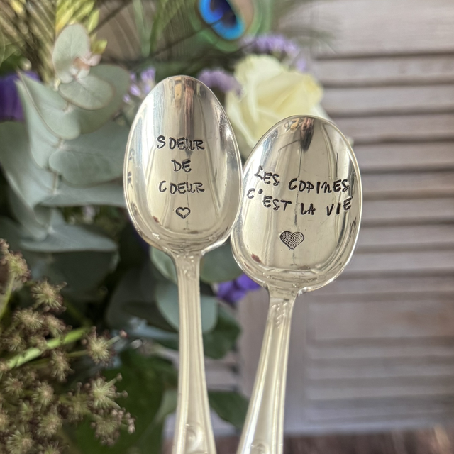 Cuillère Argent Vintage À PERSONNALISER