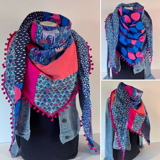 Maxi Chèche E337 Patchwork double 