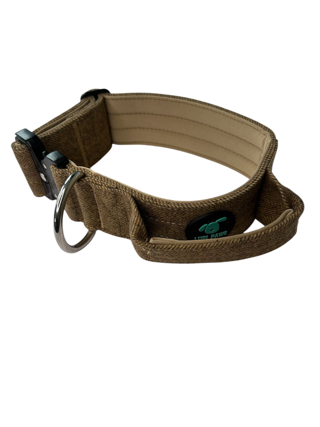 Tweed Collar - Brown
