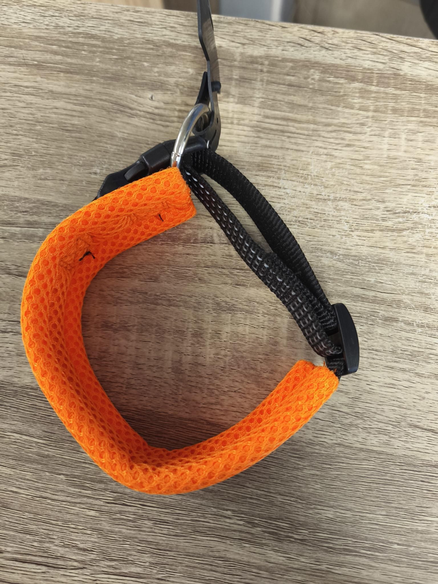 Collier nylon protection orange 20mm