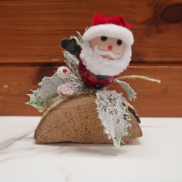 Christmas Log Decoration