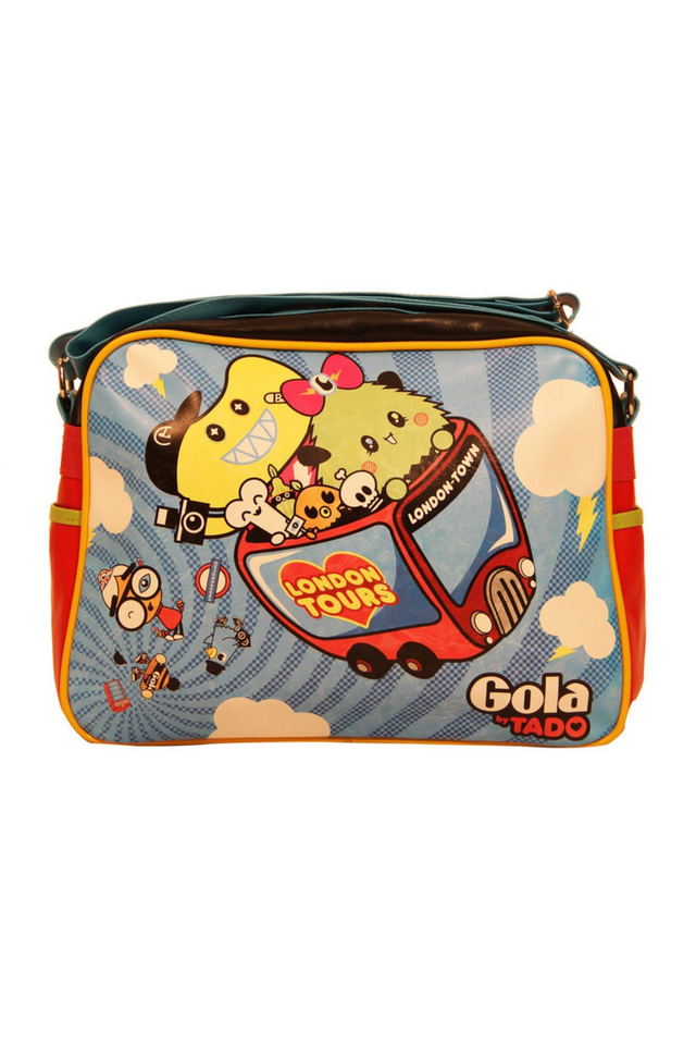 962GOLA TRACOLLA DONNA AZZURRO