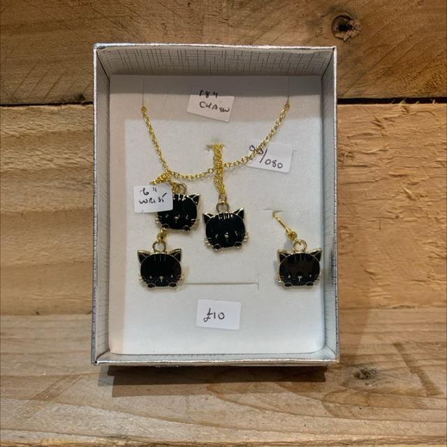 Black Cat Gift Set 