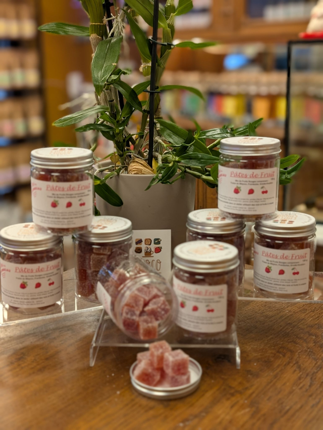 Pâte de Fruits (mélange fruits rouges) de chez Clarembeau