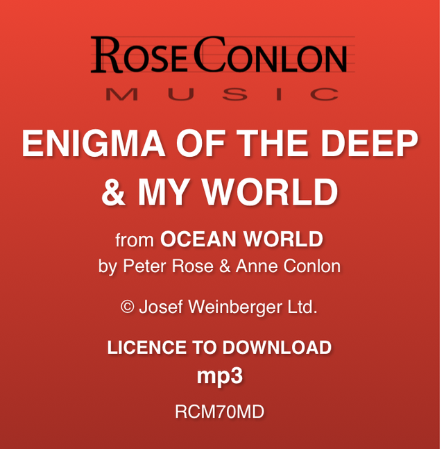 ENIGMA OF THE DEEP &amp; MY WORLD (from Ocean World by Peter Rose &amp; Anne Conlo