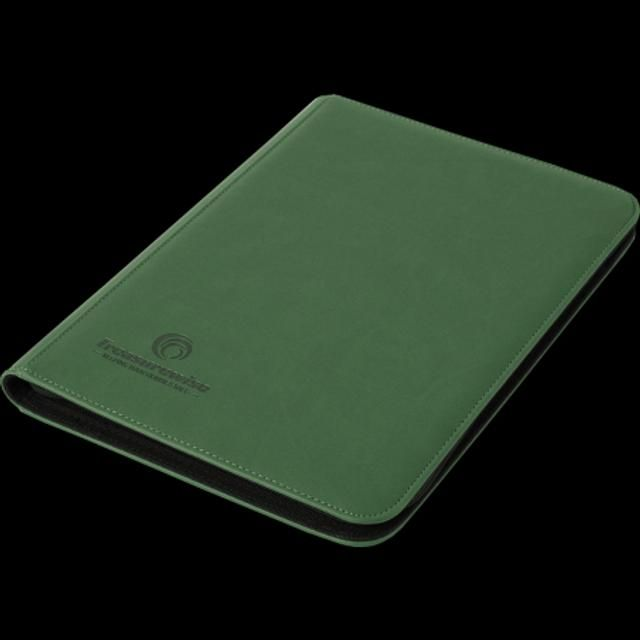 WiseGuard XL Zip Binder 360 Cartes Green