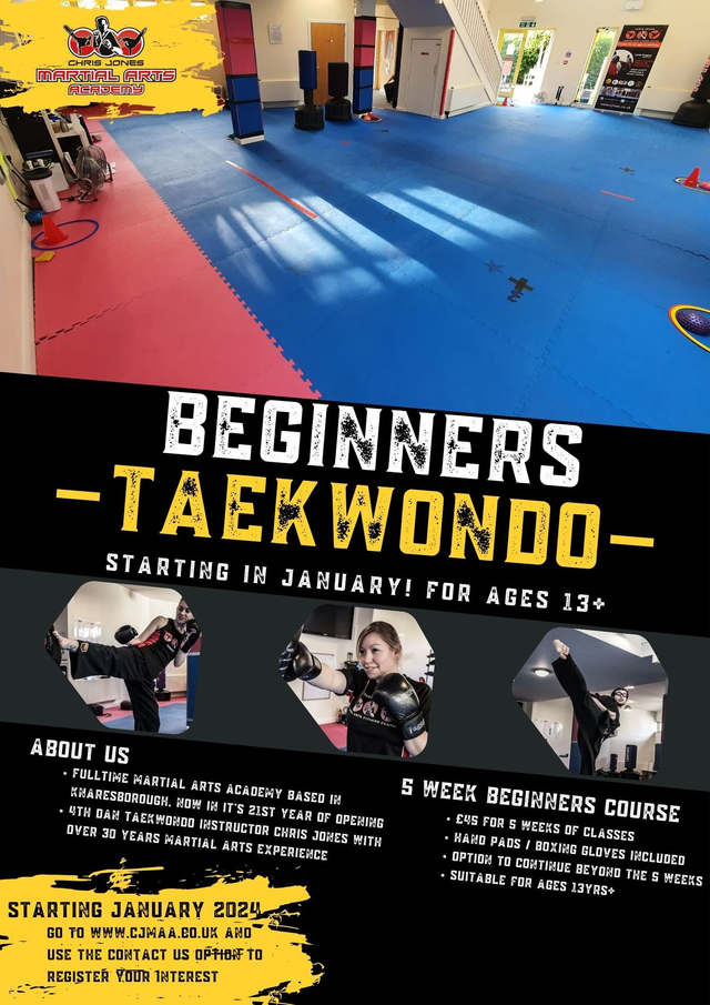 Adult Beginners Taekwondo 5 Week Course