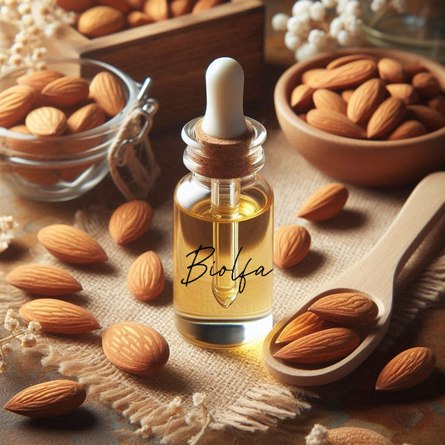 Huile Végétale d'Amande douce - Flacon en verre à pipette 10mL