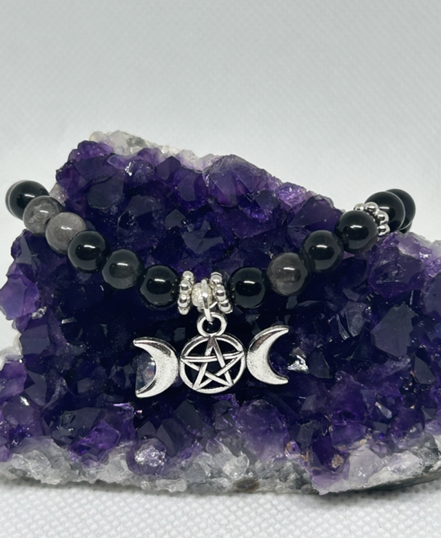 Obsidienne argentée 