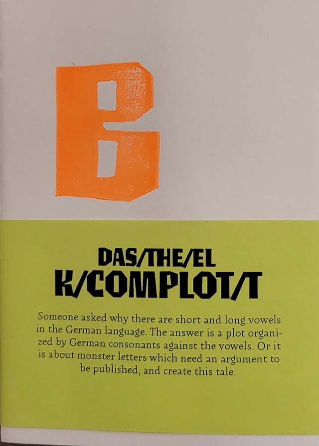 DAS/THE/EL  K/COMPLOT/T - Carolina Giovagnoli