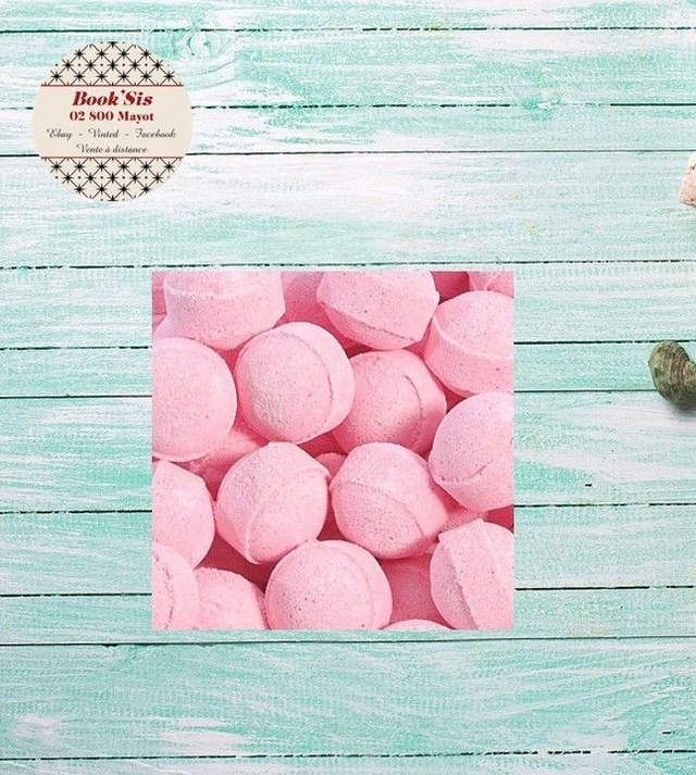 Mini-bille effervescente " Fraise "