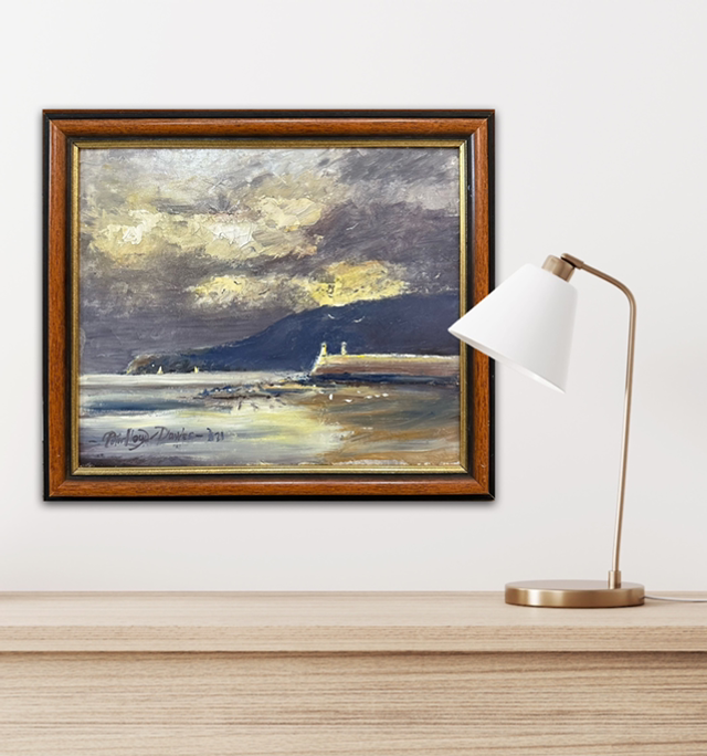 Peter Lloyd-Davies - Stormy Day, Ramsey North beach