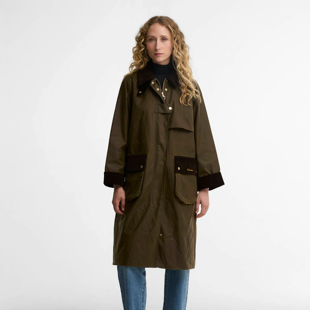 Barbour Kirklees Waxed Jacket Beech Ancient 