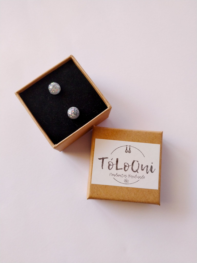 Pendientes Mini Brilli plata