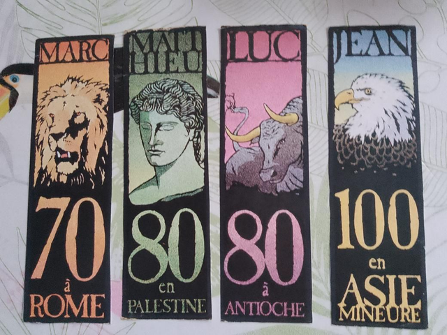 Marques pages de collection, les apôtres