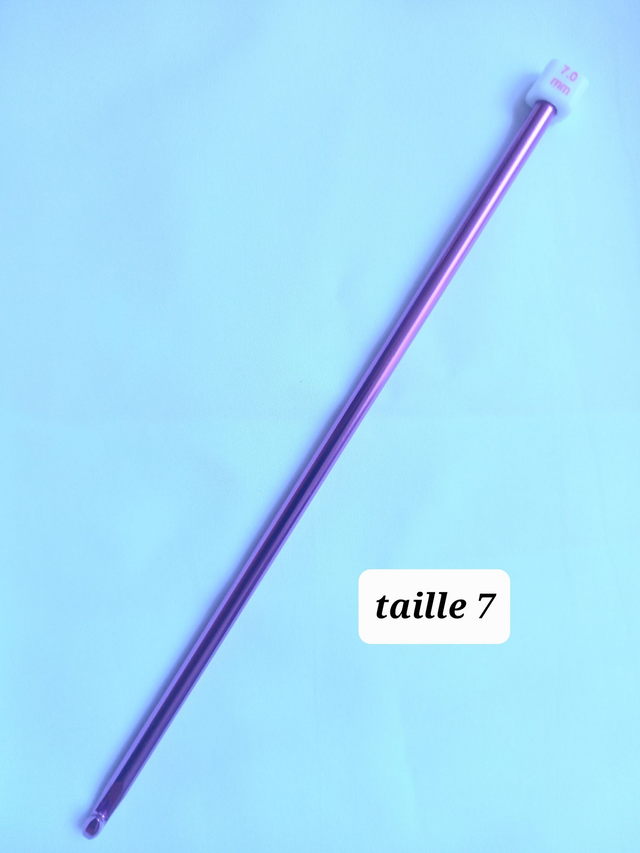 Crochet tunisien taille 07