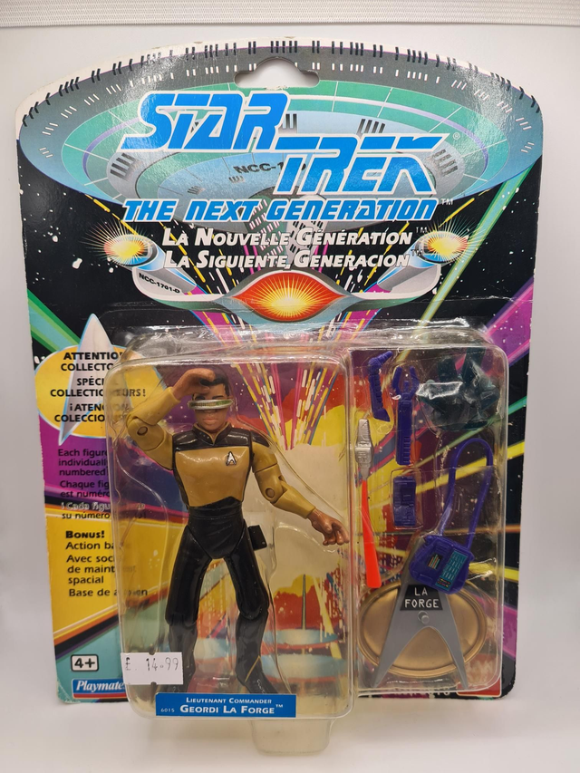 Star Trek Next Generation Geordi La Forge 1993
