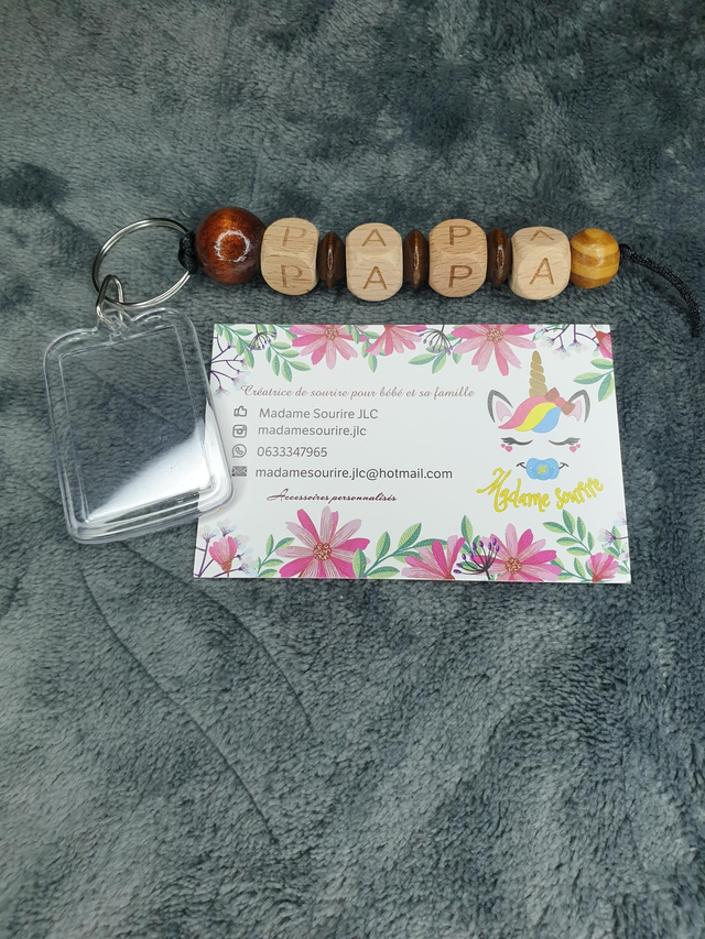 Porte Clés photo 1 Branche Bois 