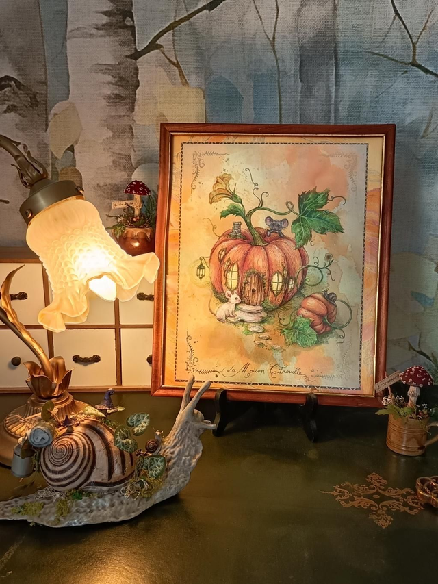 Grand cadre - La Maison Citrouille