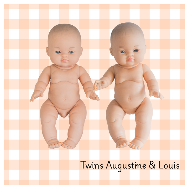Poupées twins Augustine & Louis