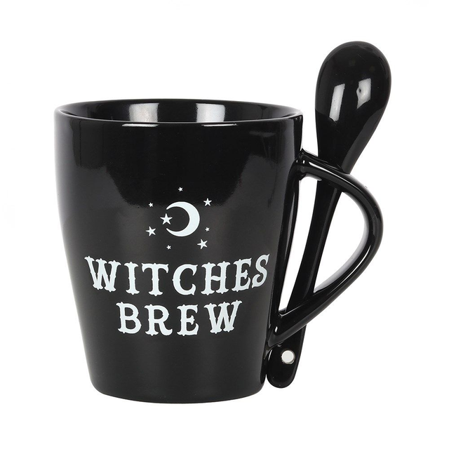 Ensemble tasse et cuillère Witches Brew