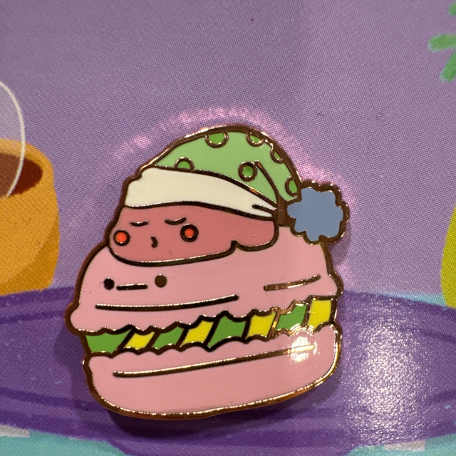 Kirby Macaron Enamel pin 