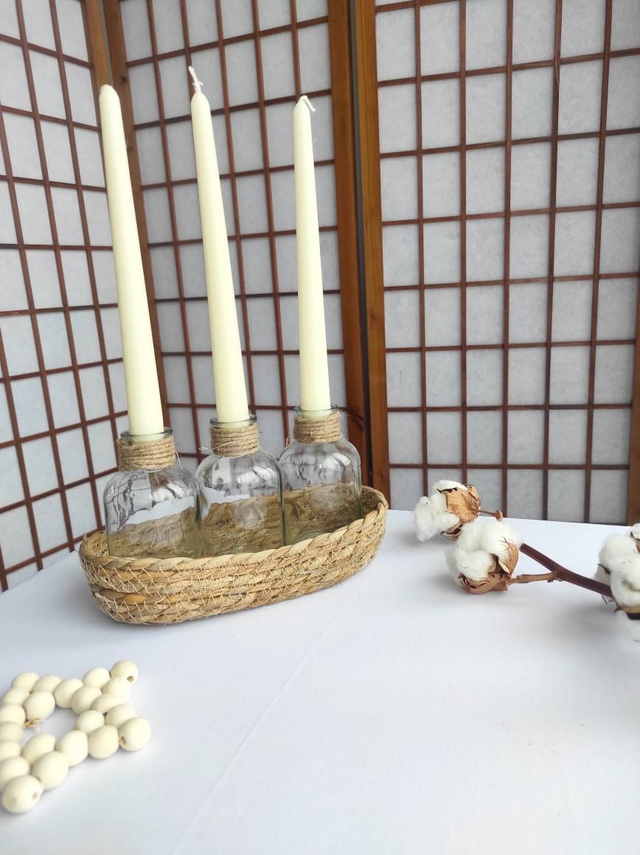 Chandelier triptyque 