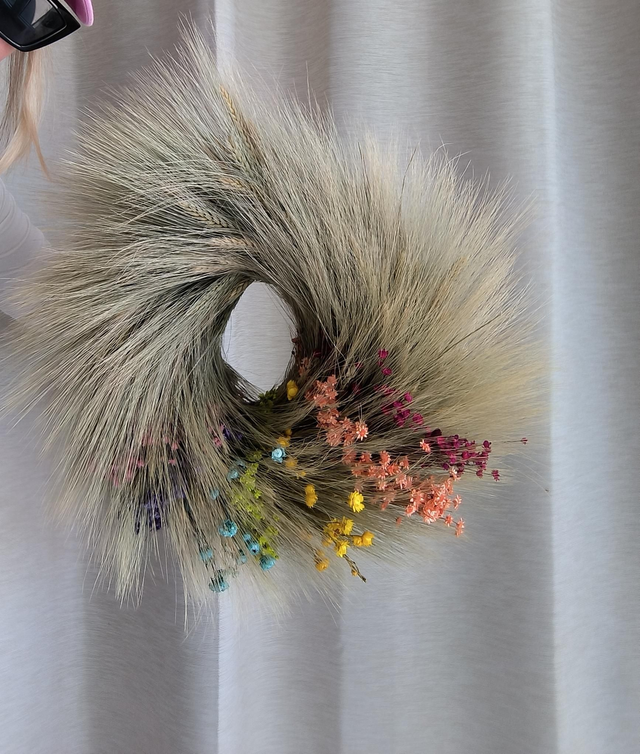 SZIVÁRVÁNYOS Tornádó ajtódísz 