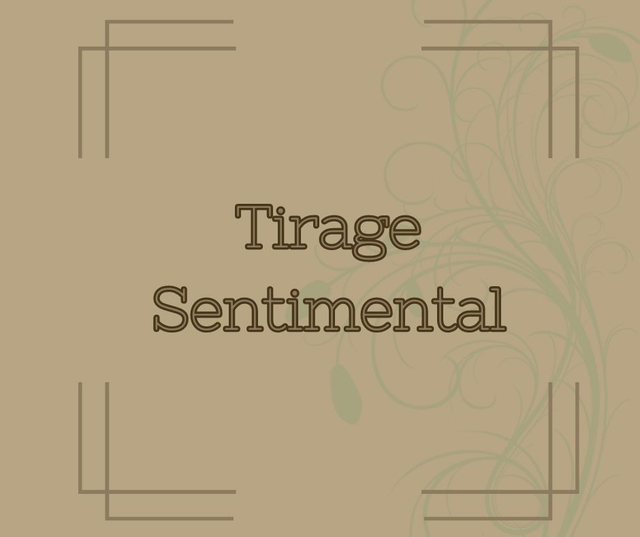 Tirage sentimental