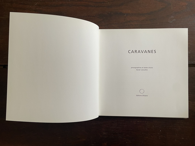 Caravanes Édition originale signée et numérotée