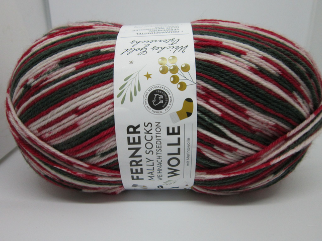 Weihnachtsedition Ferner Mally Socks 6 fädig