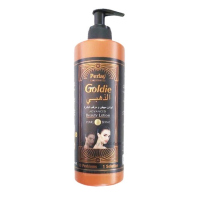 Perlay Goldie Beauty Lotion |Skin Brightening & Whitening Body Moisturizer|Kojic Acid|Vitamin B|Remove Tan From Neck, Fingers, Elbow, Hand&Feet