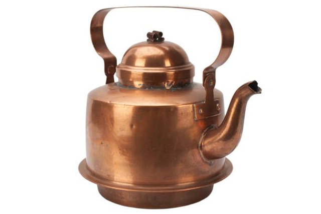 théière cuivre