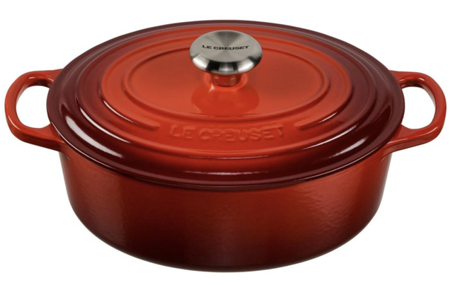 Le Creuset Signature Bräter oval 27 cm kirschrot
