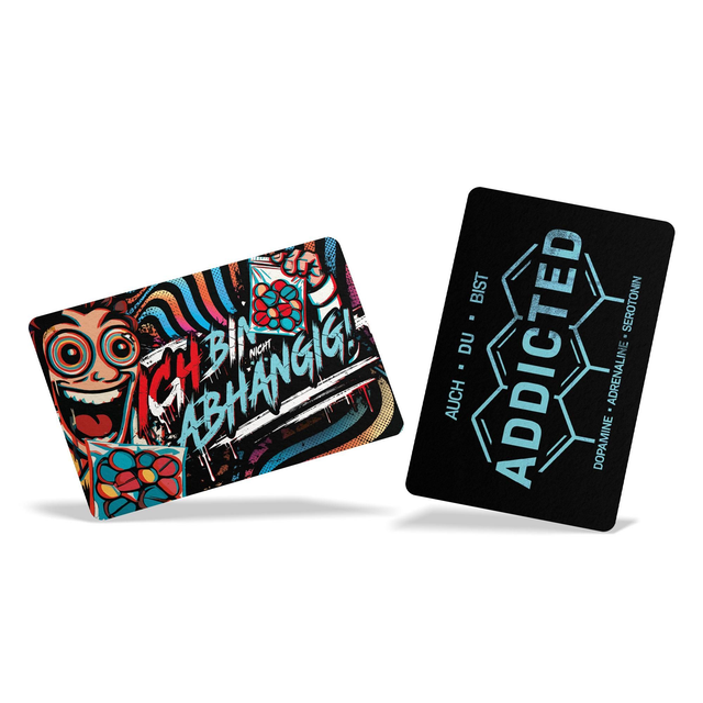 Addicted Plastikkarte