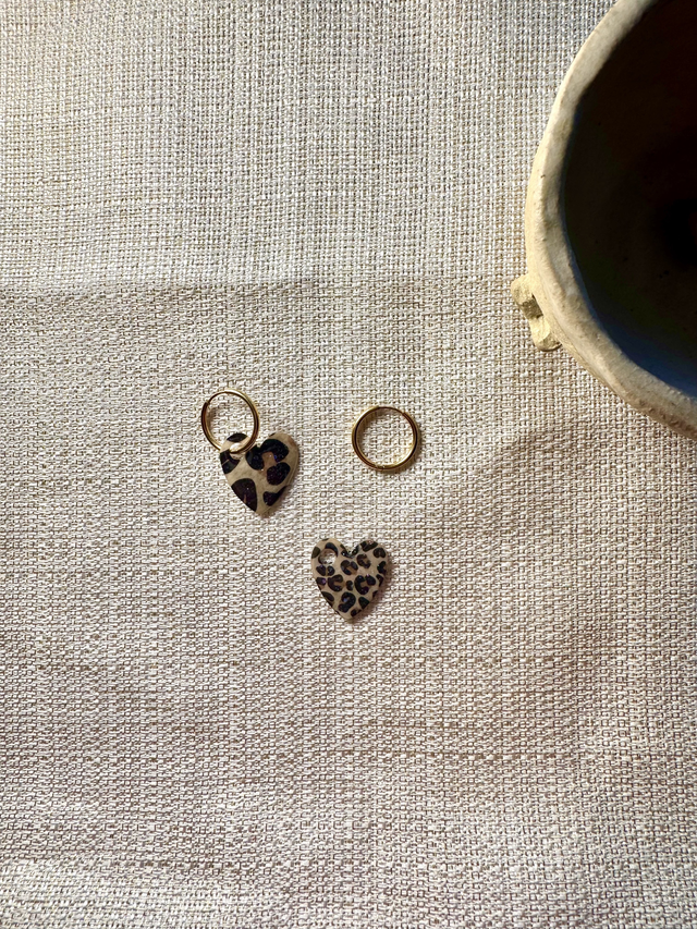 Boucles d'oreille Léo 🐆