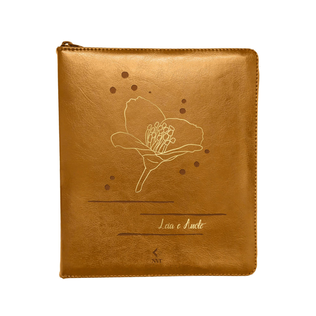 Bíblia NVT Leia e Anote Zíper 