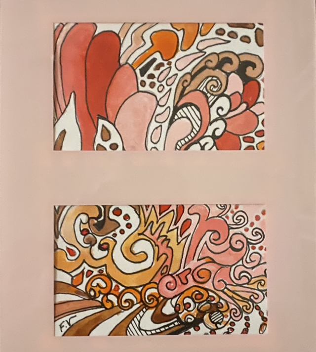 Duo « la fiesta » 🪅 rose pâle 