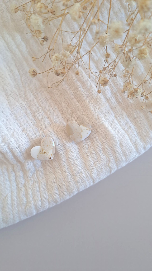 Cœurs Yna (marbrés glossy)