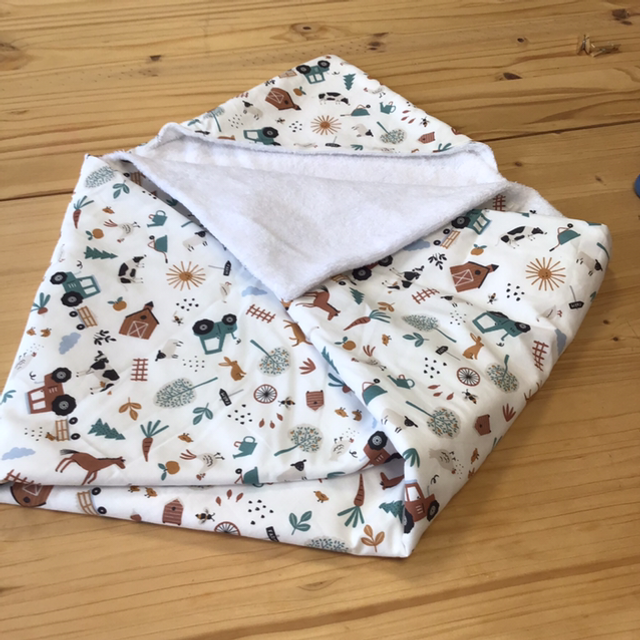 Grande sortie de bain 0/12 mois et plus 