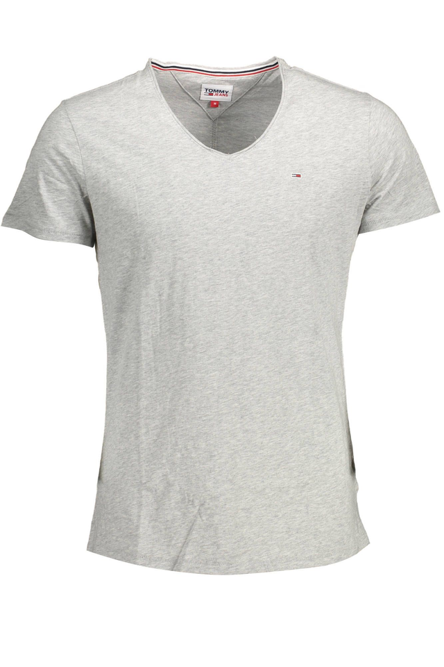 TOMMY HILFIGER T-SHIRT MANICHE CORTE UOMO GRIGIO