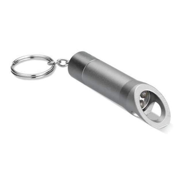 Metal torch key ring